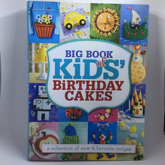 BIG BOOK KIDS’ BIRTHDAY CAKES NWOT SOFT COVER - Picture 16 of 16